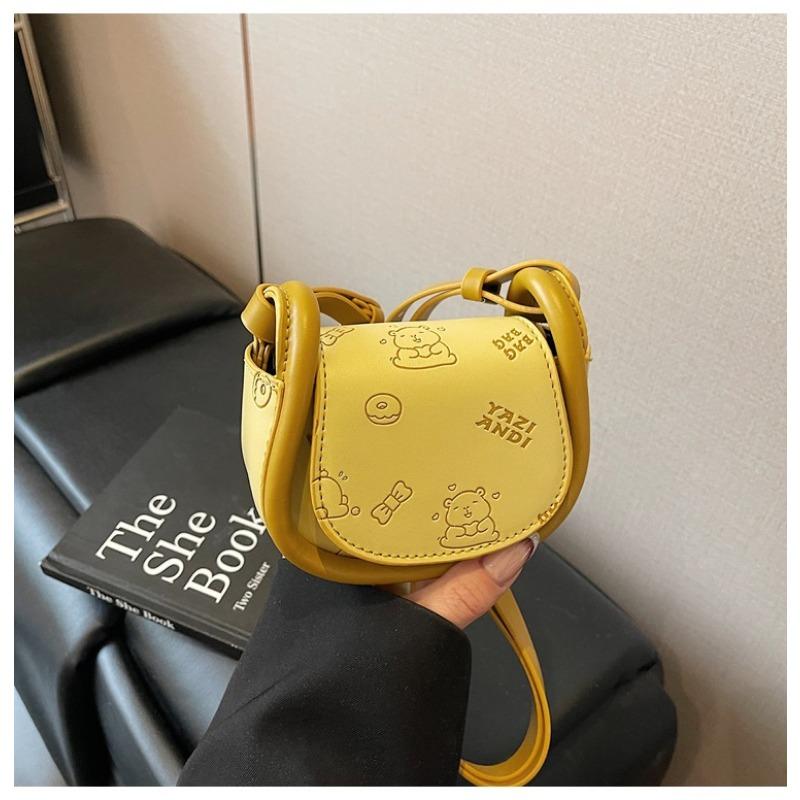 

Новая простая нишевая дизайнерская сумка-мессенджер, ручная, подмышечная, сумка-седло, индивидуальная, темпераментная, маленькая сумка для женщин жёлтый