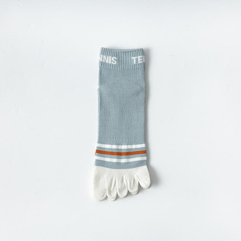 

Женские короткие носки с пятью пальцами, хлопковые носки, устойчивые к запаху, от грибка стопы, впитывающие пот, летние дышащие, тонкие и милые носки до середины икры 1 pair