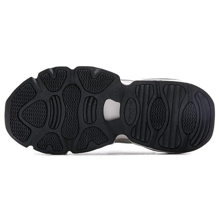 Anta Life Collection Textile , Synthetic Leather Platform Cushioning Slip Resistant Coverage Thermal Low top (Unisex) Chunky Sneakers