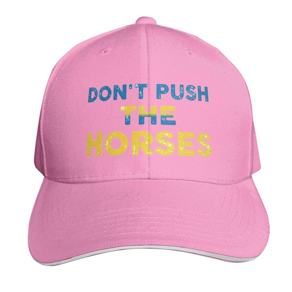 Dont Push The Horses Boxing Cap Fashion Casual Baseball Caps Adjustable Hat Hip Hop Summer Unisex Baseball Hats