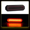 Dual-Color 45 LED Tail Light for Pickup Trucks: Combination Brake and Sequential Turn Signal Light, 12-24V.