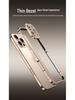 Ultra-Thin Lightweight Metal Frame iPhone 16/15 Pro Case with Seahorse Buckle Design and Heat Dissipation