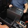 Voor Toyota Tundra 2014- Koolstofstaal Wachtwoordslot Veiligheidskluis Armsteun Opbergruimte Privacybescherming Auto Accessoires