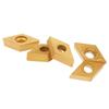 DCMT11T308 DCMT32.51 Carbide Inserts Blades Lathe Cutter Turning Tool for Steel Processing