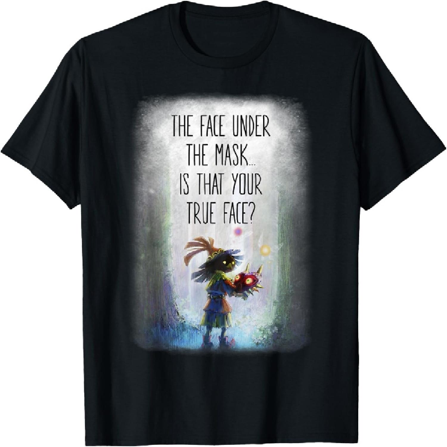 The Legend of Zelda Majora s Mask Is That Your True Face T-Shirt XXXXXL разноцветный