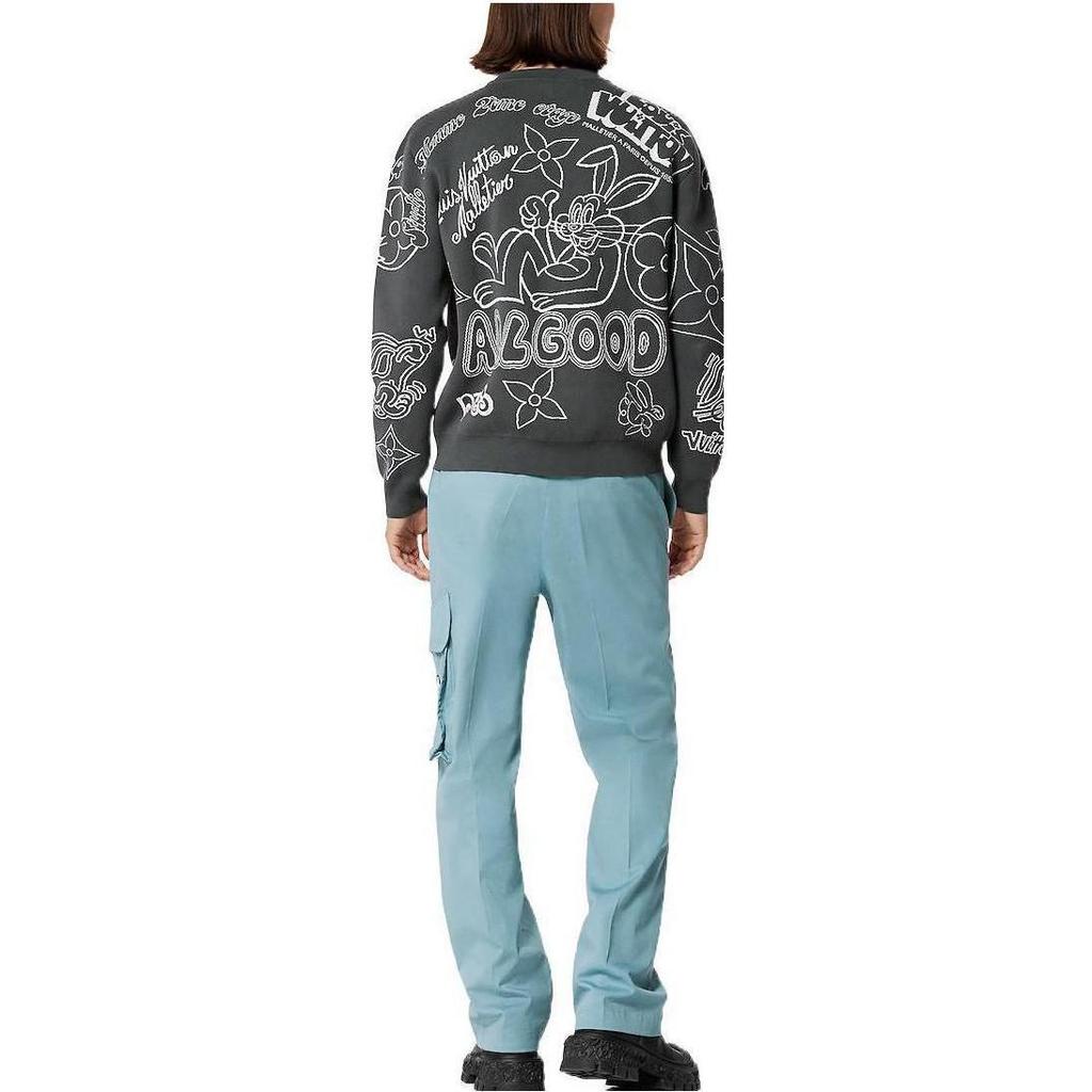Louis Vuitton SS23 Knitwear Men's Gray 1AB4XC