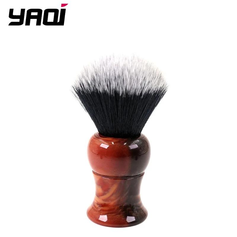 Yaqi Durability 28mm Tuxedo Synthetic Knot For Mens Wet Shaving Brush Minimalism Vintage Comfortable Shaving Versatile Companion