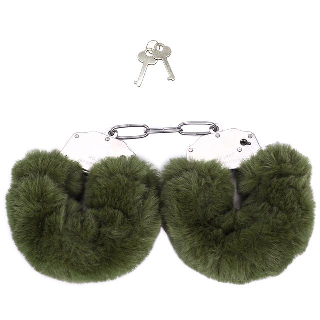 Plush Handcuffs Metal Alternative Tools Shackle Handcuffs SM Training Equipment Binding Adult Sex Toys for Women and Couples