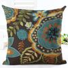 Vintage flowers Linen pillowcase Decorative pillows for sofa Cushion covers home decoration