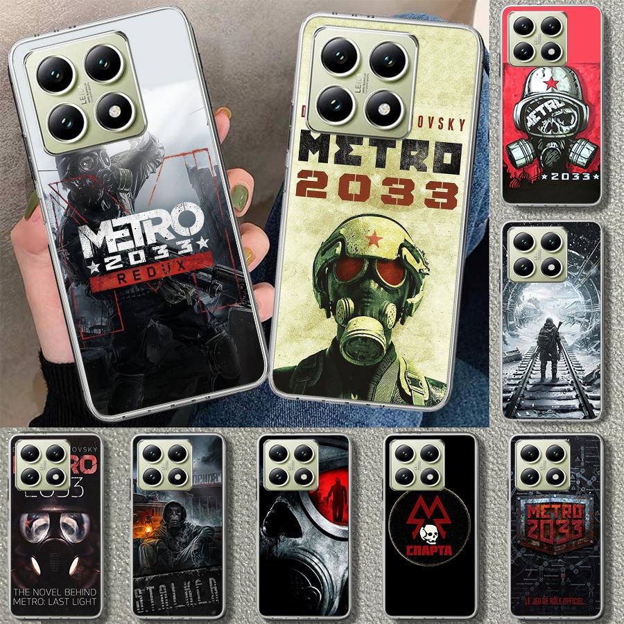 Metro 2033 Phone Case Cover for Xiaomi Redmi Note 15 14 13 12 11 Pro Plus 14S 12S 11S 11T 11E 10S 10 Customized Fundas Redmi Not