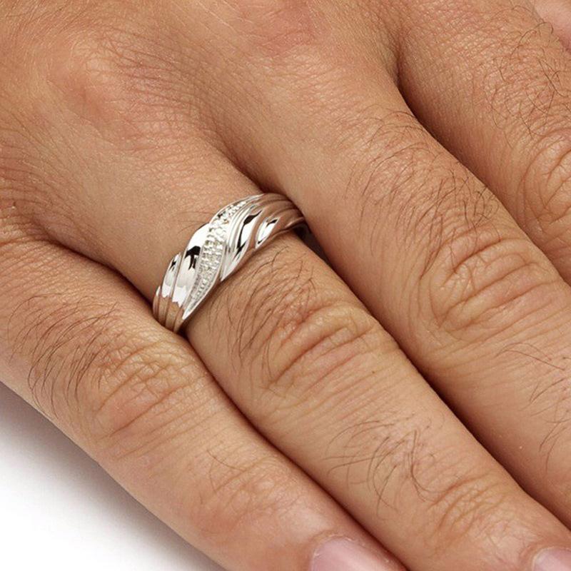 Micro-Inlaid Zircon Ring For Women, Light Luxury Texture Design Ring, Fashionable Hit