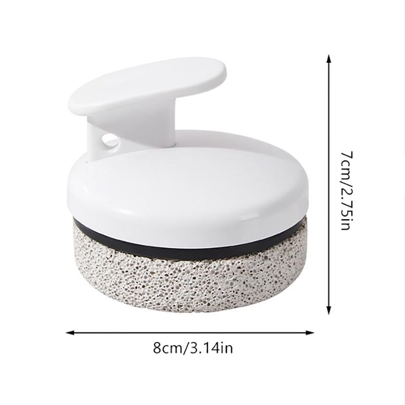 

Отшелушивающая пилка для ног – Круглая вулканическая пемза для домашнего использования, Разработана для удаления мозолей с пяток и стоп