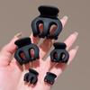 Pumpkin Small Grab Clip Large Meatball Headband Hair Clip High Ponytail