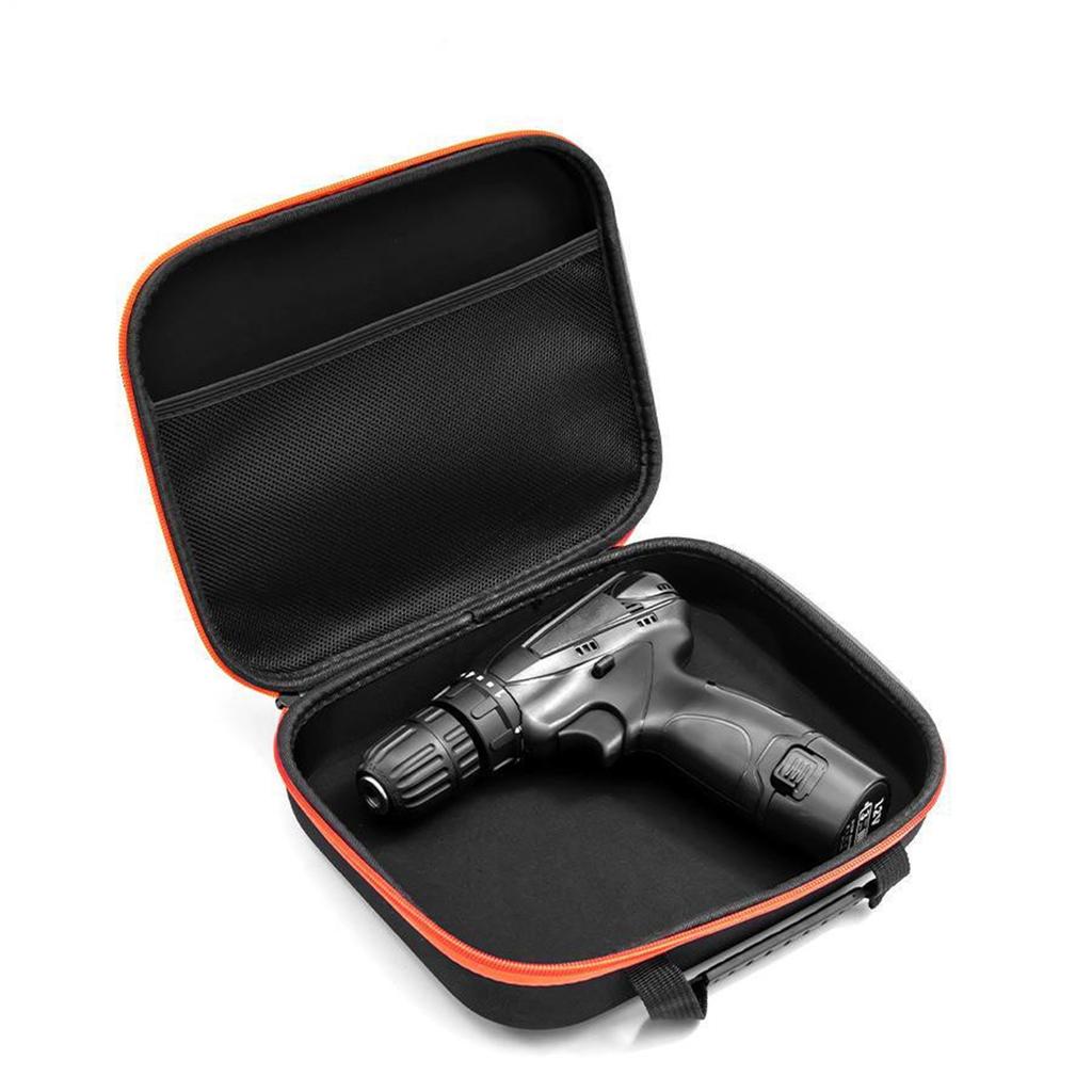 Durable Oxford Fabric Drill Tool Bag 3 Sizes EVA Reinforced Storage Organizer For Power Tools Accessories