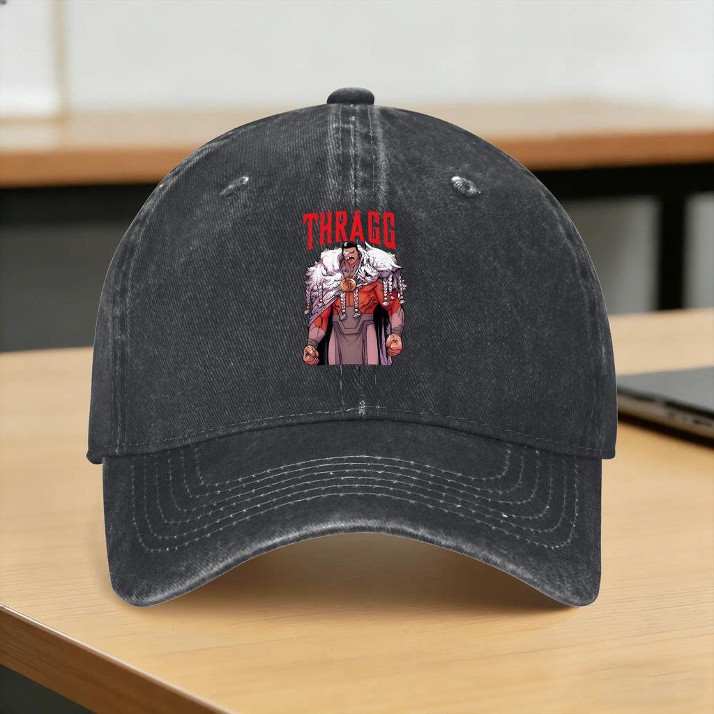 VILTRUM EMPIRE Invincibles Washed Baseball Cap Fashion Sun Trucker Hat Summer Unisex Women Outdoor Gym Snapback Cap