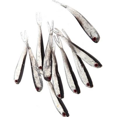 1Pc Angeln Weichen Köder 10cm Rote Augen Grau Weichen Fisch 3,7g Bionic Gefälschte Luya Weichen Köder