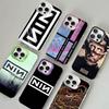 1pc Rock Band Nine I-Inch N-Nails Phone Case For IPhone 16 15 14 13 12 11 17 Pro MAX Plus Pro Matte Shockproof Cover
