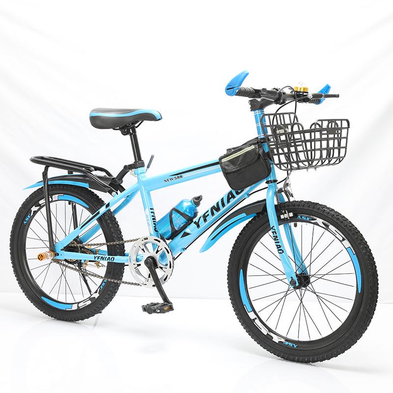 20-22 Inch Mountain Bike for Kids Aged 8-15 - Single/Variable Speed with Disc Brakes