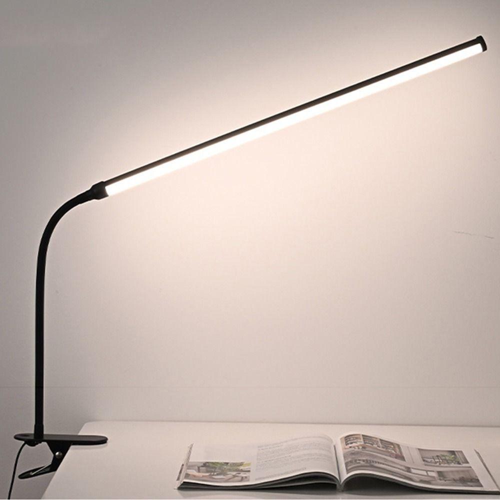 Eye-Caring LED Clip-on Desk Lamp 3 Mode Colors Nail Art Lamp Desk Light with Clamp Tattoo