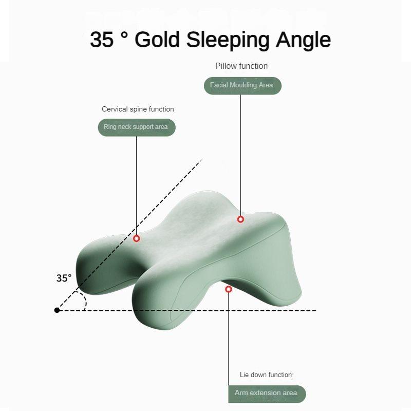 New Memory Foam Kids Nap Pillow Office Student Nap Armrest Pillow Removable and Washable Multi Purpose Sleeping Pillow