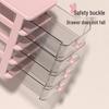 Transparent Little Rabbit Desk Organizer Drawer for Students & Cosmetics