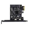 USB 3.2 Gen 2 Dual Type-C Expansion Card with ASMedia ASM3142, 10Gbps