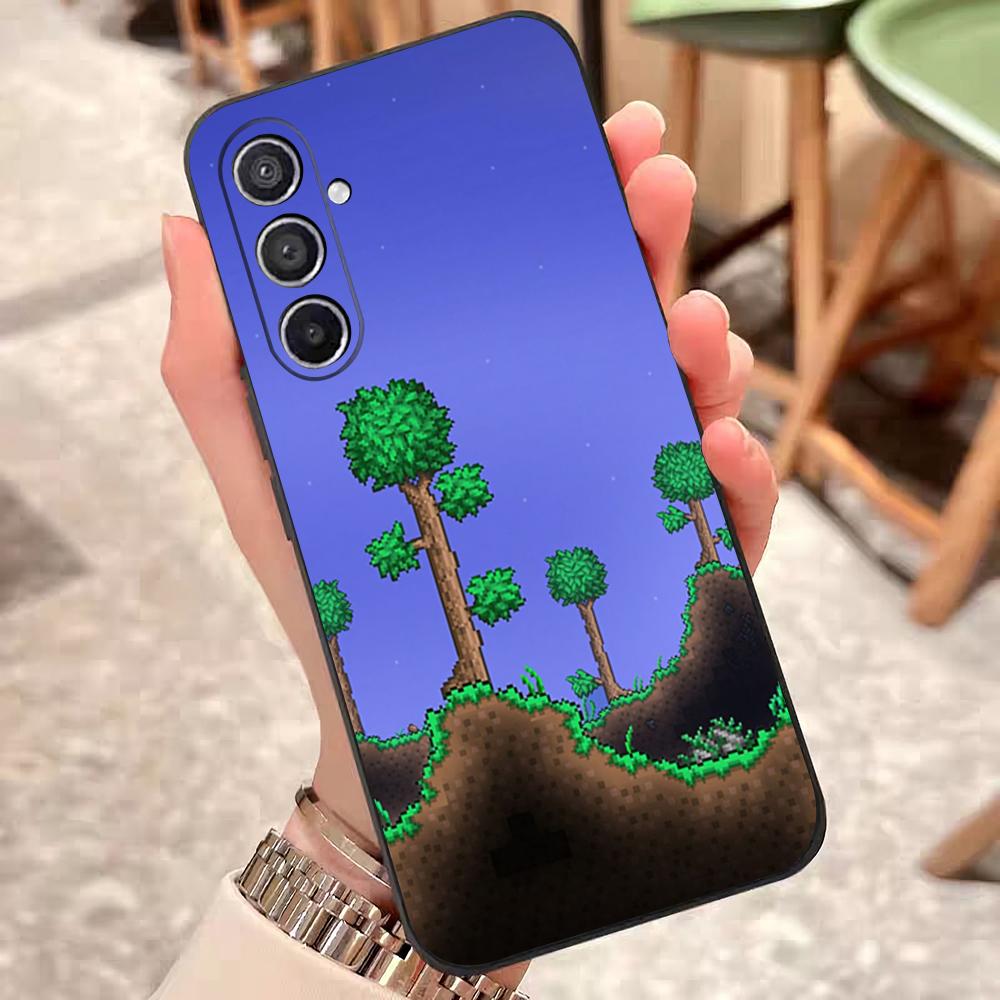 Game Terraria Phone Case For Samsung S25 Edge 24 23 22 21 20 Ultra Plus Fe Galaxy A54 53 34 25 16 Silicon Cover