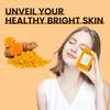 Turmeric Kojic Acid Lemon Soap - Handmade for Face & Body with Ginger Particles