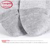 LANGSHA Extra Thick And Large Socks, 100% Pure Cotton, Men's Summer Thin Mesh Socks, Casual Breathable Mid-Calf Mesh Socks for Me