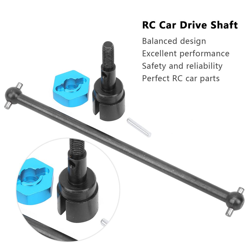 Drive Shaft 5mm Wheel Hub Adapter Combiner Fit for   94111 94108 1/10 RC Car