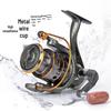 Metal Spool Folding Handle Spinning Fishing Reel for Sea Rod