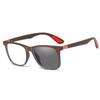 Photochromic TR90 Anti Blue Light Glasses for Men UV400 Protection Fashionable Driving Eyewear Optical Prescription Frame