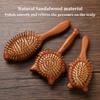 Hair Brush Sandalwood Comb Scalp Meridians Relaxation Scalp Massage Brush Hair Comb  Styling Brush