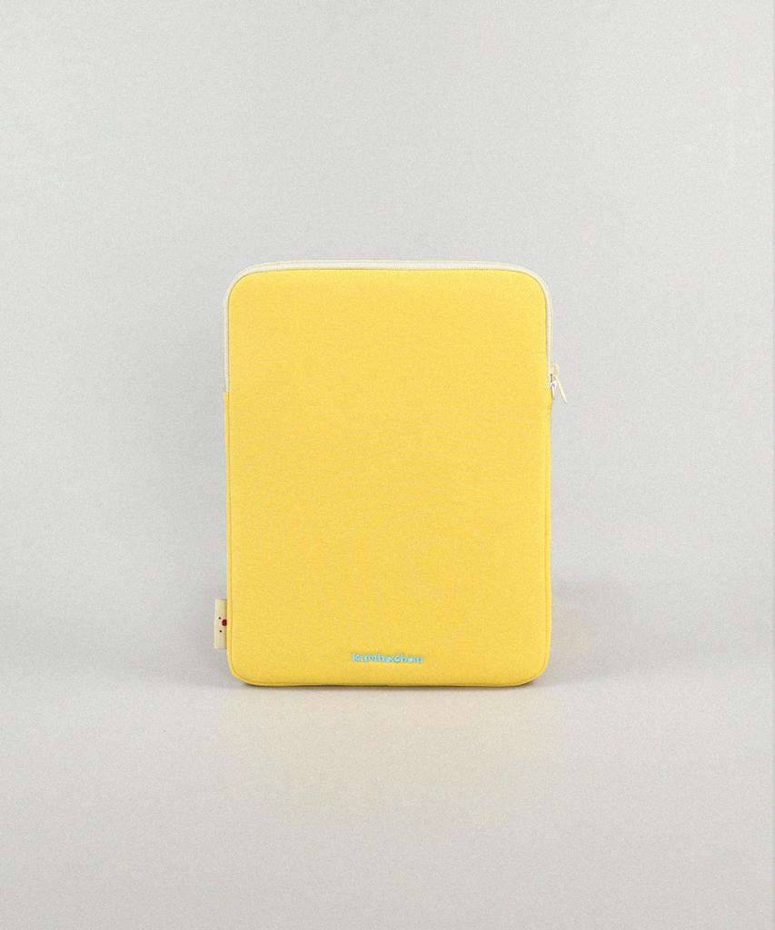 Kimhachan Pupi Pattern Ipad Pouch - Yellow