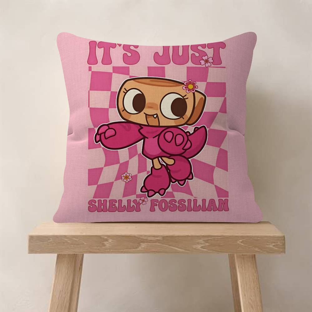 Popular Game DDandys World Cute Cushion Cover Pillow Cover Decor Pillowcase Printed Cushion Case for Couch