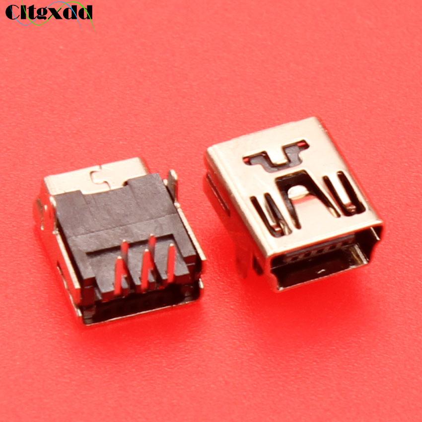 Cltgxdd 10PCS Female Mini USB Socket V3 Port For MP3 MP4 USB Type B 5pin 8Pin10Pin SMT SMD USB Jack Connector Repair Parts 4