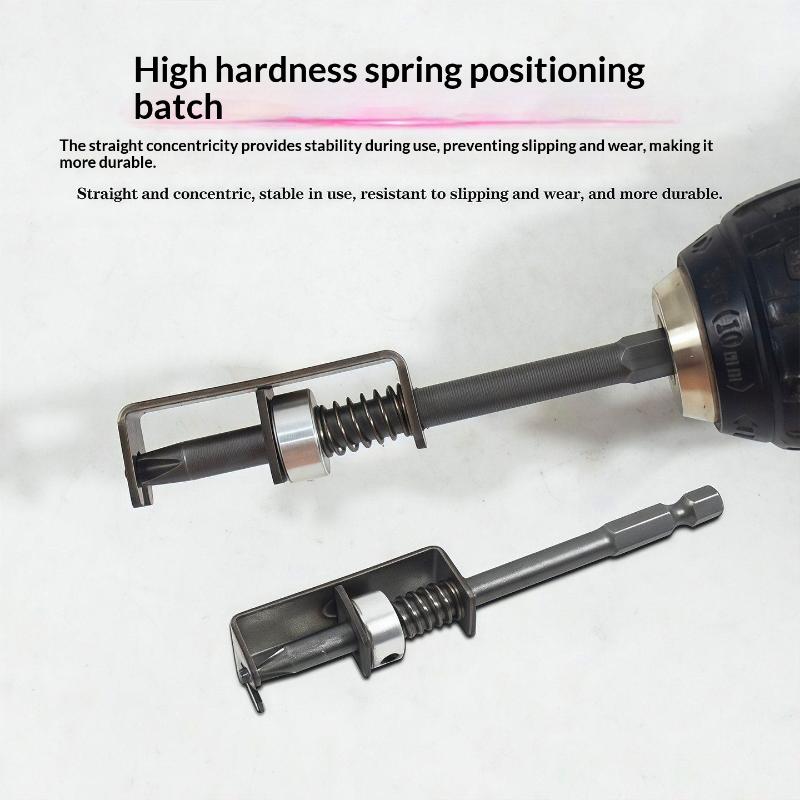 1Pcs Electric Drills Diy Repair Tool 90Mm Screw Holder Drill Bit Cross Anti-Drop Screwdriver Bit Fixing Clamp