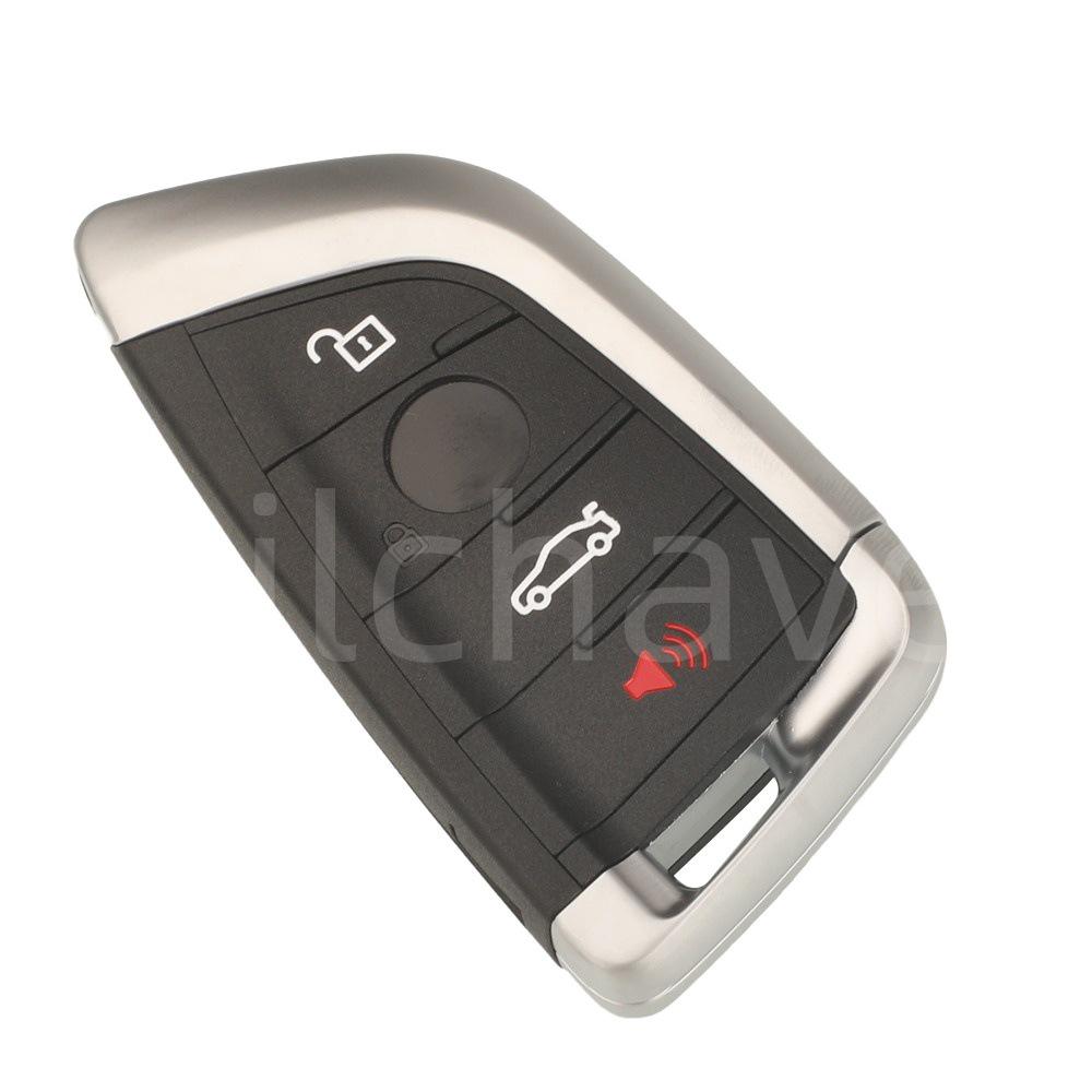 BMW FEM CAS4 Key Shell Replacement - 3/4 Button Smart Card Case