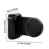 Magnetic Mobile Phone Handle, Smart Phone Camera Holder, Detachable Remote Control Shutter, Self Lighting, Easy To Take Selfies