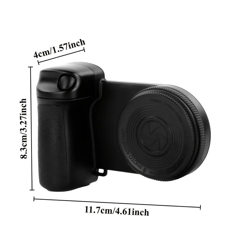 Magnetic Mobile Phone Handle, Smart Phone Camera Holder, Detachable Remote Control Shutter, Self Lighting, Easy To Take Selfies
