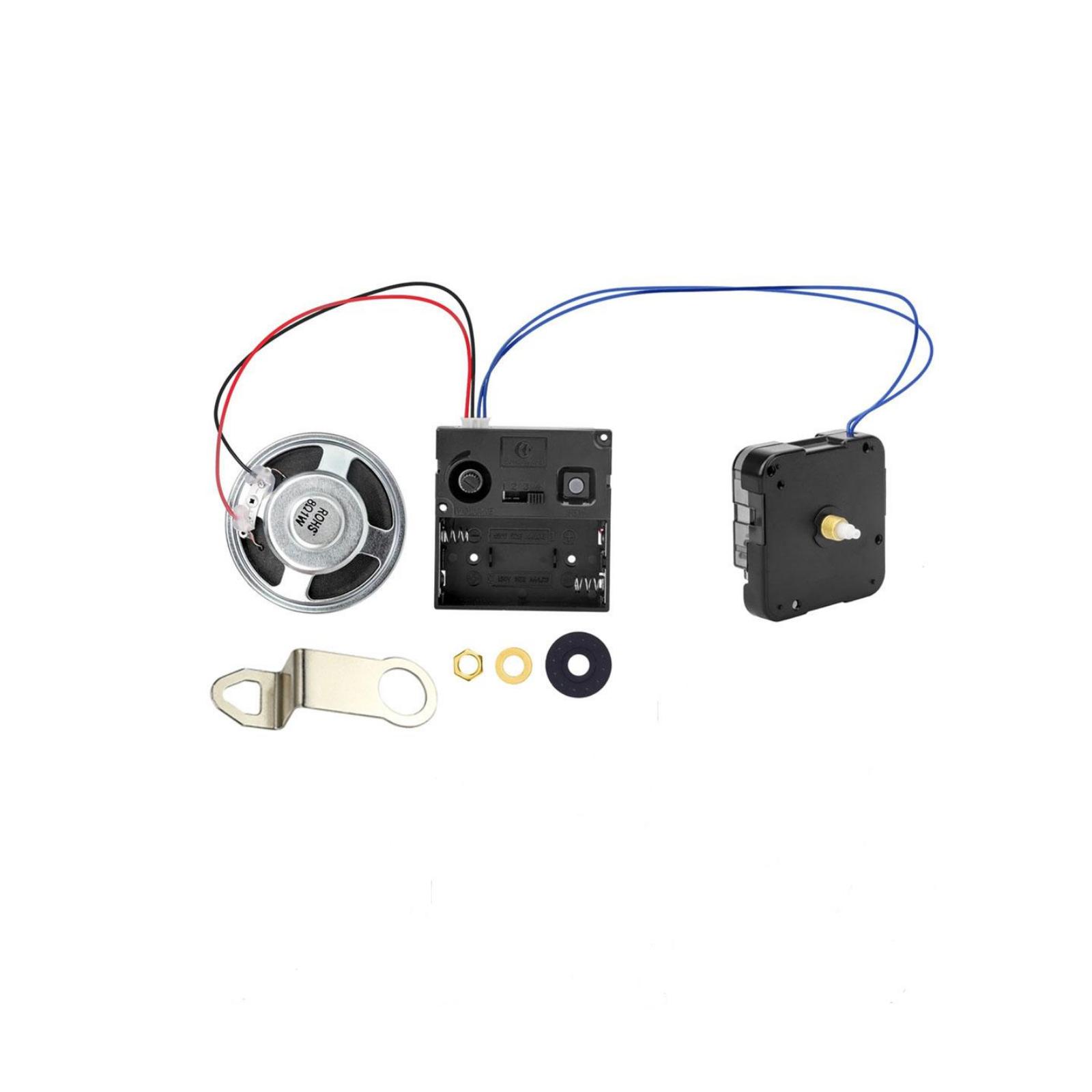 

Music Box Clock Repair Kit with Movement Hands and For horn Timing Compatible with 13 and 17 Millimeter Shafts 13mm