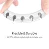 Silicone Cable Organizer Flexible Cable Winder Management Cable Clips Holder Usb Cable Holder For Mouse Keyboard Earphone Car#ww