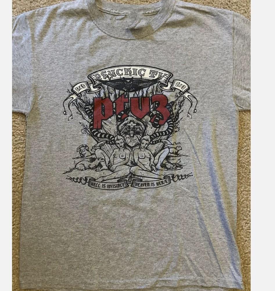 PSYCHIC TV Band Gray Classic Unisex Cotton T-SHIRT S-5XL Unisex T-Shirt S