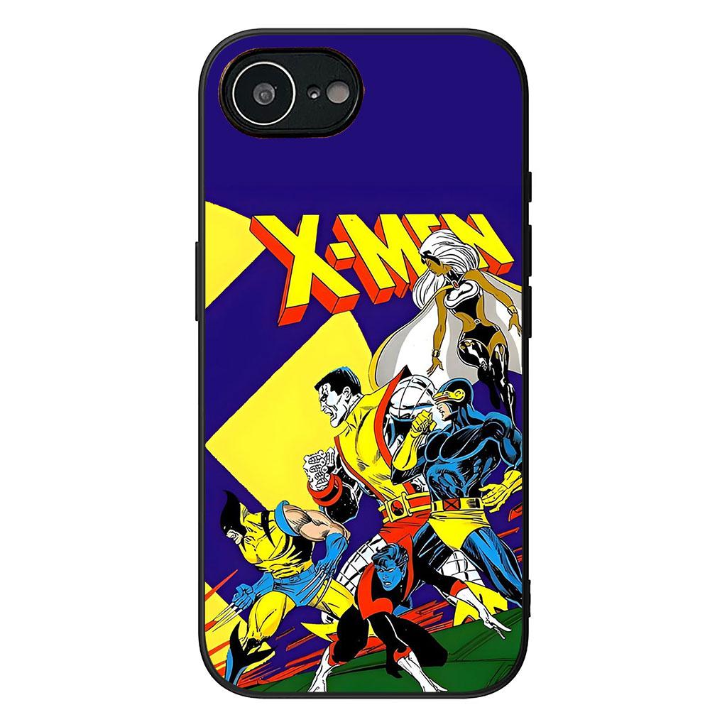 X Men Marvel Wolverine Xmens Casing Phone Cover for Apple iPhone 16 15 14 11 Pro Max 7 8 Plus SE2 SE3 SE 2022 2020 Case