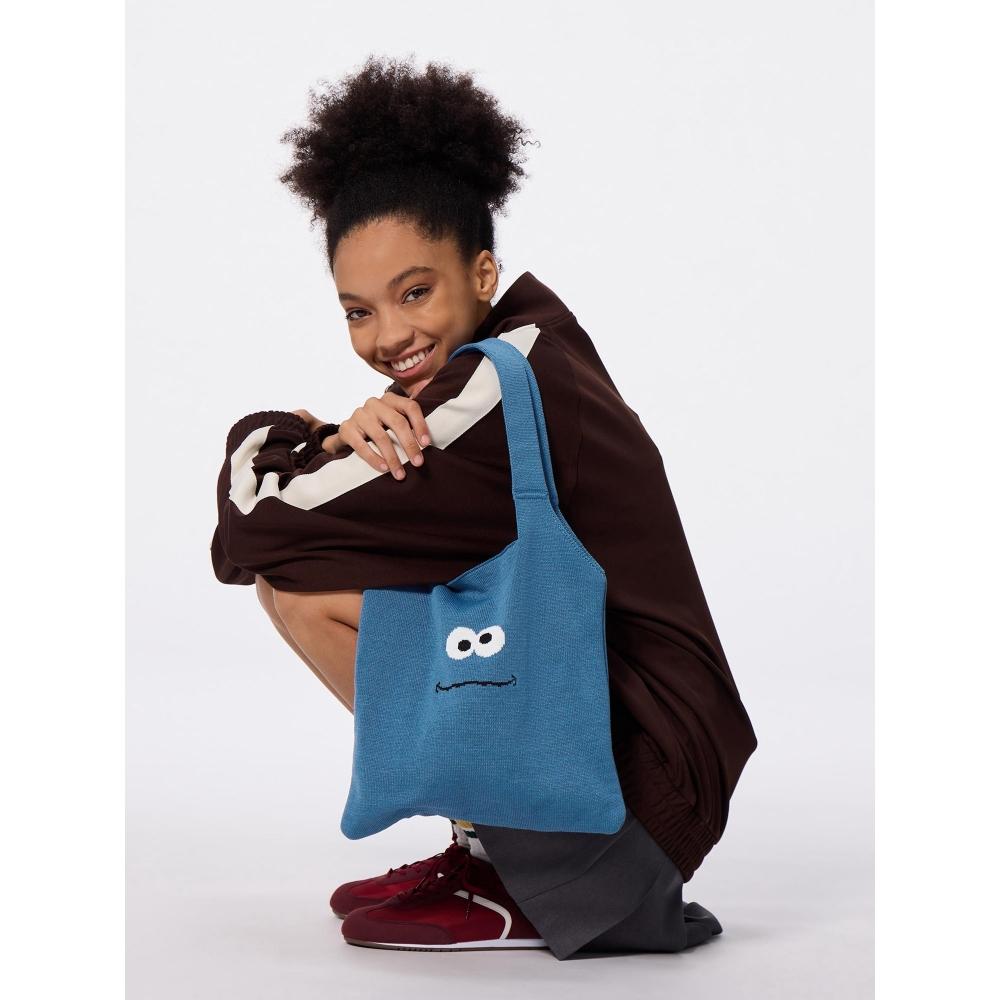 GU by Uniqlo Knit Bag Sesame Street