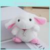 Adorable Pink Long-eared Bunny Plush Toy Cuddly Stuffed Rabbit Gift For Girls