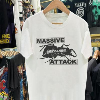 Koszulka Massive Attack Heavyweight Biała L