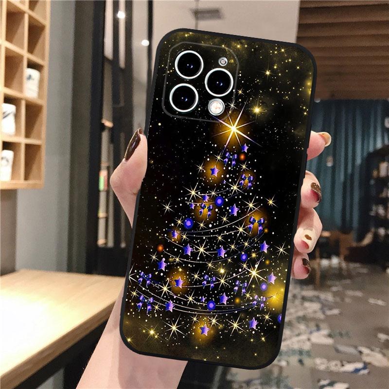 Christmas Tree Phone Case For iphone 17 Pro Max Air 16 15 14 13 Pro Max 15 16 Pro 15Plus