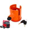 Tongue Lock For Trailer Hitch Universal Heavy Duty Steel Trailer Hitch Lock Anti-theft Trailer Parking Lock For Towing RV Pick