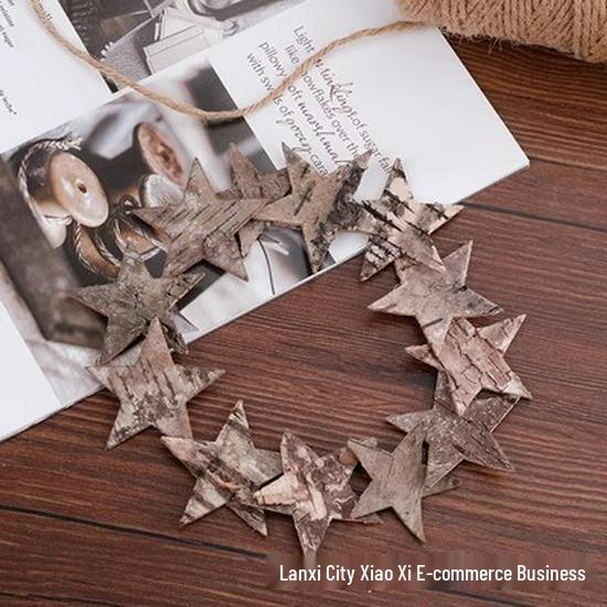 Handmade Wild Pine Cone Christmas Tree Decorative Branches with Dried Flowers